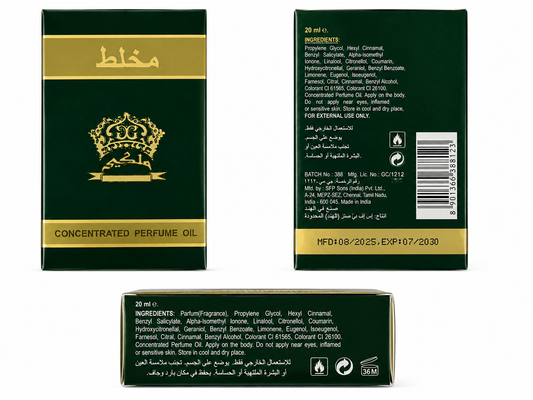 Malaki Mukhalat Concentrated Perfume Oil 20 ml Oil Regular Size